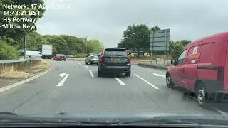 Three Hour Drive from Milton Keynes including Heavy Rain on M25 / A3 ~ #car #asmr