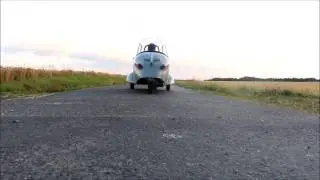 Messerschmitt Kabinenroller KR 175 Testfahrt Test Drive