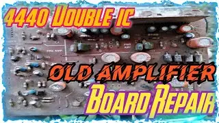 LA4440 Dual Ic Amplifier Repair|In Hindi | ELECTRONIC GYAN