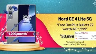 OnePlus Nord 4 Lite 5g || only ₹16,748/- || coupon code ₹2,000 /- || 60fps in Bgmi gaming device