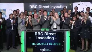 RBC Direct Investing Opens Toronto Stock Exchange, October 4, 2019
