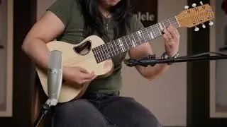 Custom Italian Spruce/Curly Hawaiian Mango GL6 SN. 29443 | Kanilleʻa ʻUkulele & Guitar Sound Demo