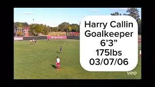 NAIA Goalkeeper highlights - Harry Callin, 6&rsquo;3&rdquo; 