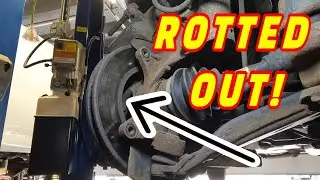 CUSTOMER STATES GRINDING NOISE WHEN BRAKING! HOW TO REPLACE FRONT PADS & ROTORS ON A TOYOTA CAMRY