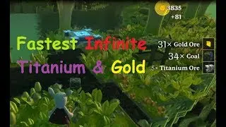 Portal Knights How to get Infinite Titanium and Gold