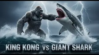King Kong vs Giant Shark: The Ultimate Primal Showdown - Who Wins?