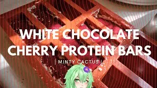 White Chocolate Cherry Protein Bars