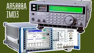 Динамический диапазон IMD3 измеряем у AOR AR5000A