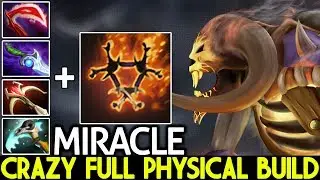 MIRACLE [Clinkz] Crazy Arrows Damage Full Physical Build 7.23 Dota 2