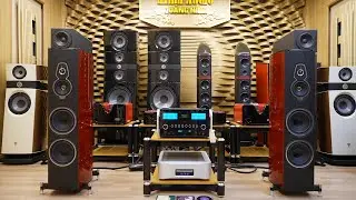 Test siêu loa sonus faber amati tradition của ý.amly mcintosh MA9500 rất hay giá siêu tốt.