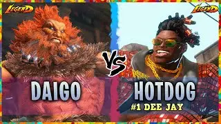 SF6 S2 ▰ Akuma ( Daigo ) Vs. Ranked #1 Dee Jay ( HotDog29 ) 『 Street Fighter 6 』