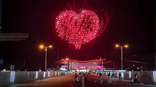 2025Graduation season fireworks show #yihelongfireworks #fireworks#GraduationSeasonFireworksFestival