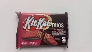 Kit Kat Duos Strawberry + Dark Chocolate review