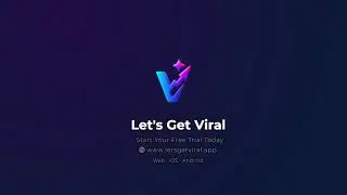 Let's Get Viral - AI Powered social media analytics SaaS platform