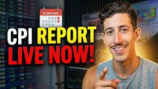LIVE NOW: CPI DATA INFLATION REPORT!