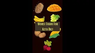 Worst Food List For Keto Diet | YouTube Shorts | Be Nutritive |