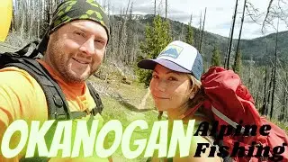 |4K| Hiking to Fish Okanogan Alpine Lake #PNW