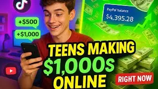 How Teens Are Making Money Online Right Now