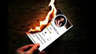 Picsart Tutorial | Fire Burning Facebook Profile Picture | Picsart Editing