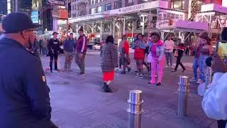 Double-Dutch Skipping - Times Square, New York City - September 2022