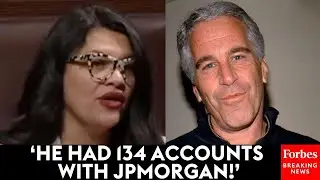 'They Chose To Look The Other Way...': Rashida Tlaib Blasts JPMorgan Over Alleged Epstein Ties
