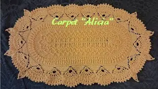 Carpet &ldquo;Alicia&rdquo; 23 row #crochet #crochet