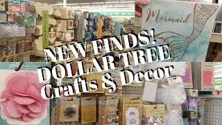 *NEW* Dollar Tree Crafters Corner Supplies, Stickers, Canvas & Decor | Shop With Me 9-23-19