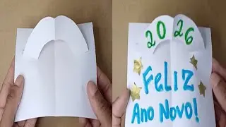 COMO FAZER CARTÃO POP UP COM ARCO - DIY PARA INICIANTES