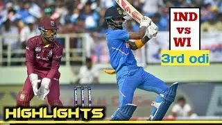 India Vs West Indies 3rd odi - full match highlights || 2019 ||
