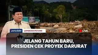 GEBRAKAN AKHIR TAHUN! Presiden Prabowo Tinjau Jembatan Bailey Sungai Garoga Sumut I LAPORAN 8 PETANG