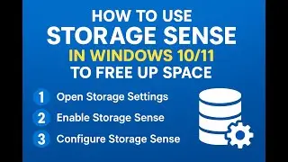 Windows Storage Sense Explained &ndash; Clean Up Space Automatically! 🚀