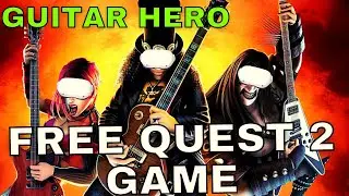 GUITAR HERO IN VR!? FREE QUEST 2 GAME YOU MUST TRY! GUITAR HERO GAME IN VR! GUITAR KING VR