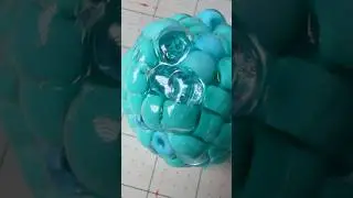 Teal Pony Bead Vacuumed Stress Ball