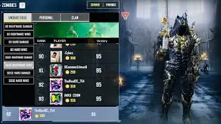Finally Made It To Top 100 In Undead Siege Nightmare Wins | Another 8 Mil Damage