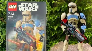 Обзор LEGO Star Wars 75523 Штурмовик со Скарифа