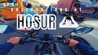Daily  Observations #1 | 1 Helmet Visor Upgrade #hosur #dailyobservations #biker #yamaha