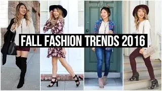 Fall Fashion Trends Lookbook 2016! Collab with Sylvia Jade