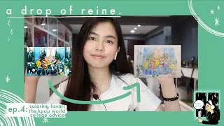 ADOR Ep.4: Coloring Fan Art, Why you need to respect K-pop, College Advice | SlytheReine