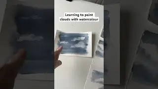 Почему облака так сложно рисовать? 🎨☁️ #художественныекороткометражки
