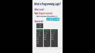 What is programming logic ? | logic basics