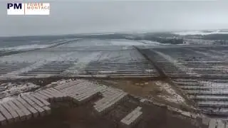 BIGGEST PHOTOVOLTAIC IN THE FORMER SOWIET UNION - POWER MONTAGE / SNG SOLAR