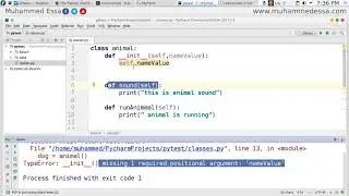 44   Python 3 OOP constructor