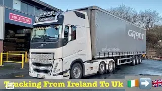 Trucking From Ireland To The UK ⛴️