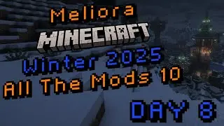[Day 8] Meliora Winter Minecraft ❄️ Come join & Chill! Community Server 🎁 ATM10