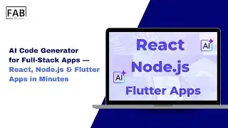 AI Code Generator for Full-Stack Apps &mdash; React, Node.js & Flutter Apps in Minutes