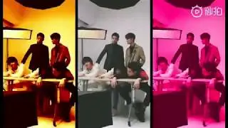 F4 Darren Chen - Dylan Wang - Connor Leong - Caesar Wu. (Guan Hong) 官鸿