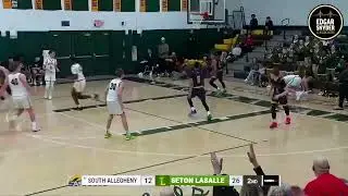 HSSN Highlights: WPIAL Boys Basketball - South Allegheny at Seton LaSalle - January 6, 2026