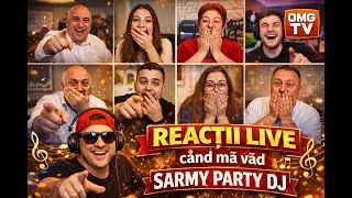 Reactii live pe OMG TV ale oamenilor cand ma vad