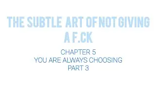 The subtle art of not giving a f | 5.3 | ethreal reads