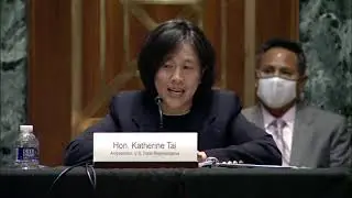 Senator Mike Braun questions USTR Katherine Tai in Appropriations Committee Hearing